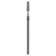 Staleks Pro Punta Fresa Diamantata Duo Tronco 2,5mm Rosso Blu - 8mm