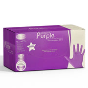 Roial Guanti in Nitrile Non Talcati Viola 100pz - S