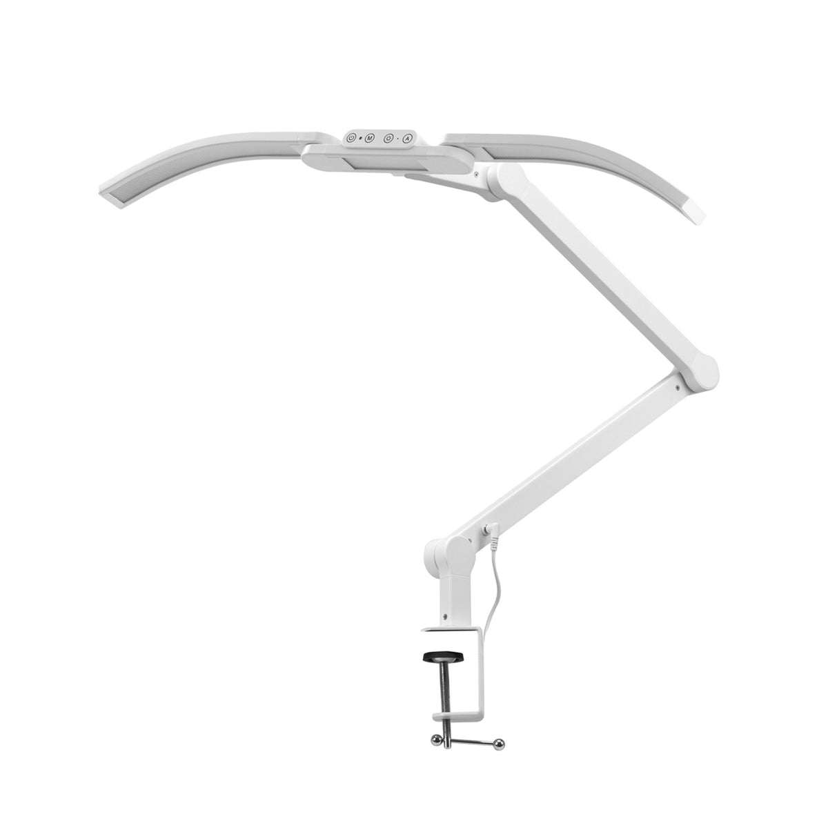 Glow Lampada LED L05 Morsetto da Tavolo - Bianco