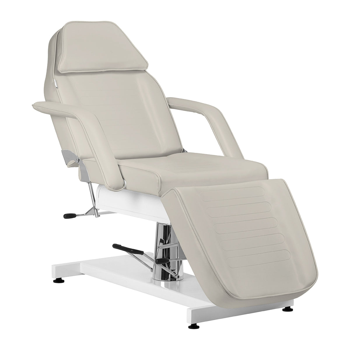 Sillon Poltrona Lettino V2-210 con Pompa Idraulica - Beige