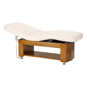 Sillon Lettino Massaggio Elettrico Leisure - Cream