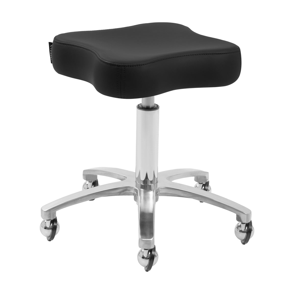 Sgabello Girevole Professionale Omega Supremo Nero