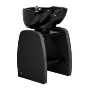 Lavaggio Parrucchiere Omega Aqualina Nero Lavabo Ceramica