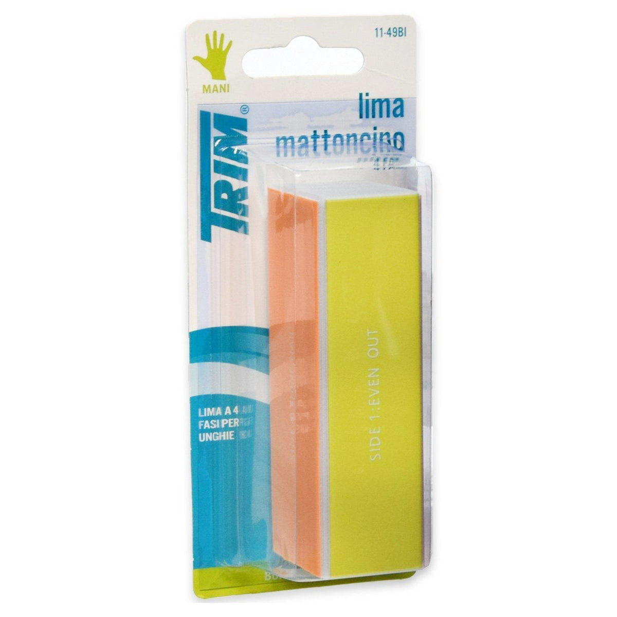 Lima per Unghie Trim Mattoncino 4 Fasi TRIM Manicure Professionale