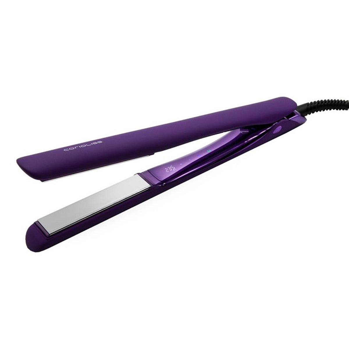 Piastra per Capelli Corioliss C5 Soft Touch Titanio PURPLE