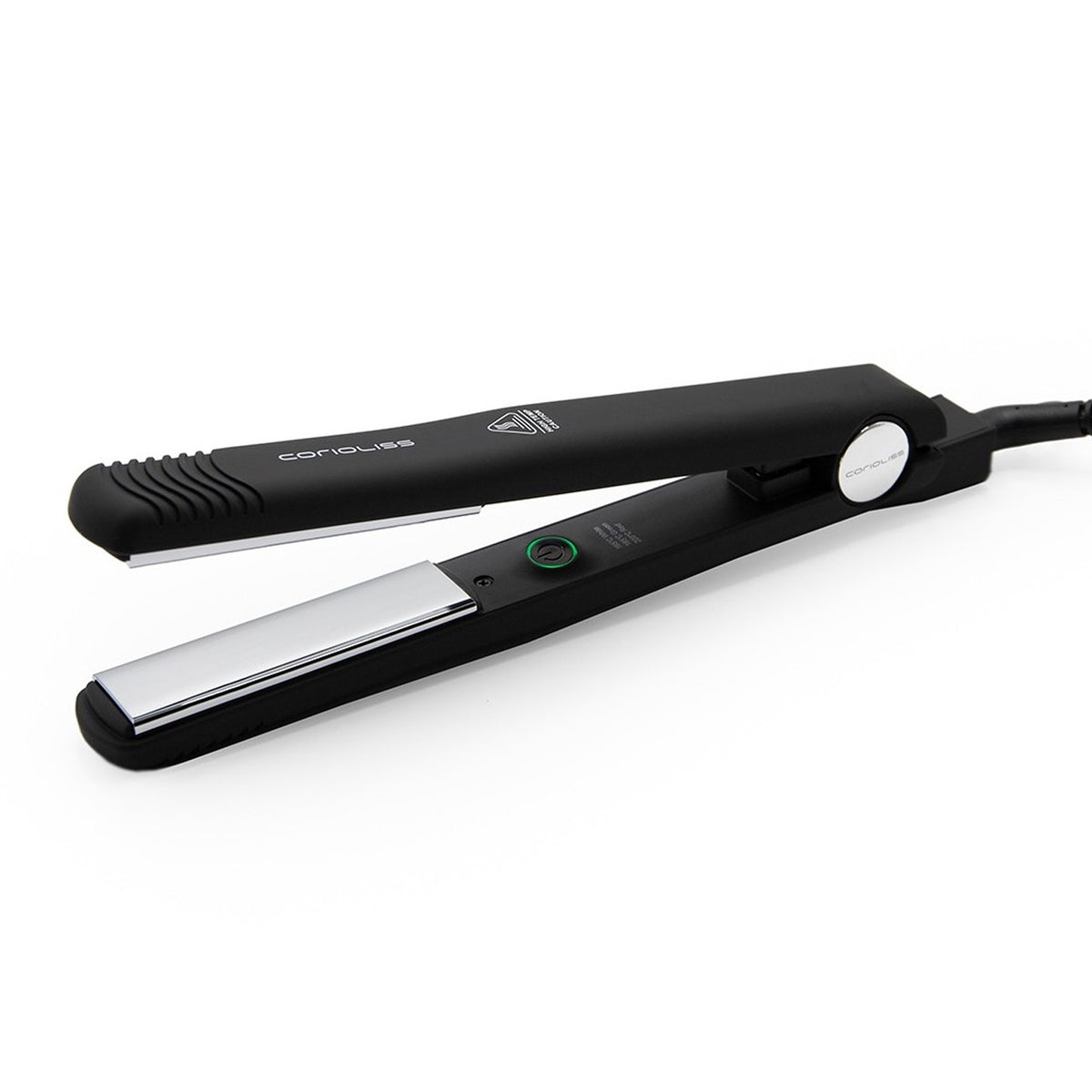 Corioliss C-Style Soft Touch Piastra per Capelli NERO E CROMO