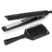 Piastra per Capelli Professionale Corioliss C1 Soft Touch Box Nero Cromo