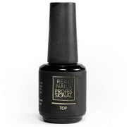 Top Coat Unghie Real Nails Professional Top Finish 15ml Rosa Antico