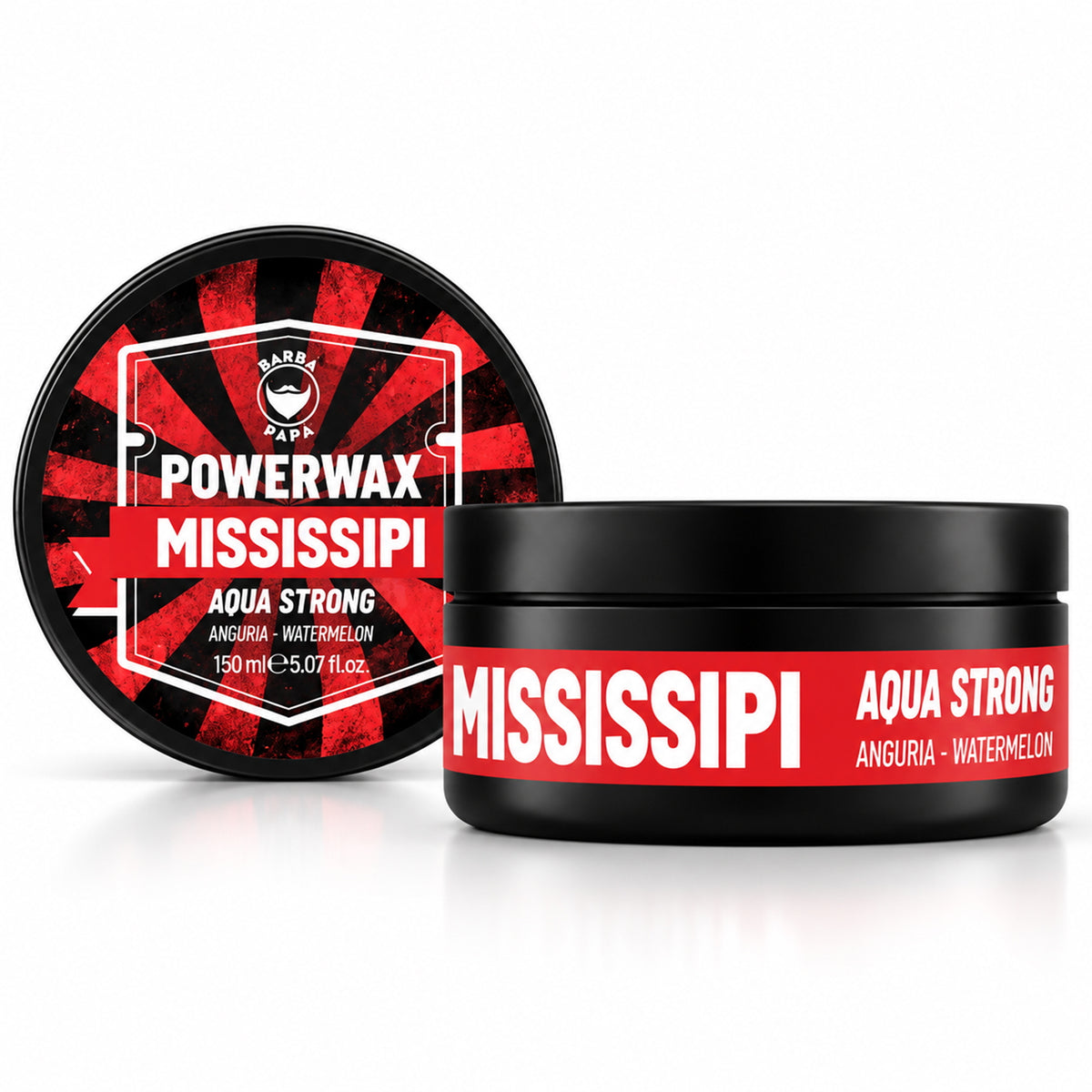 Cera per Capelli Barbapapa PowerWax Strong Mississipi 150ml