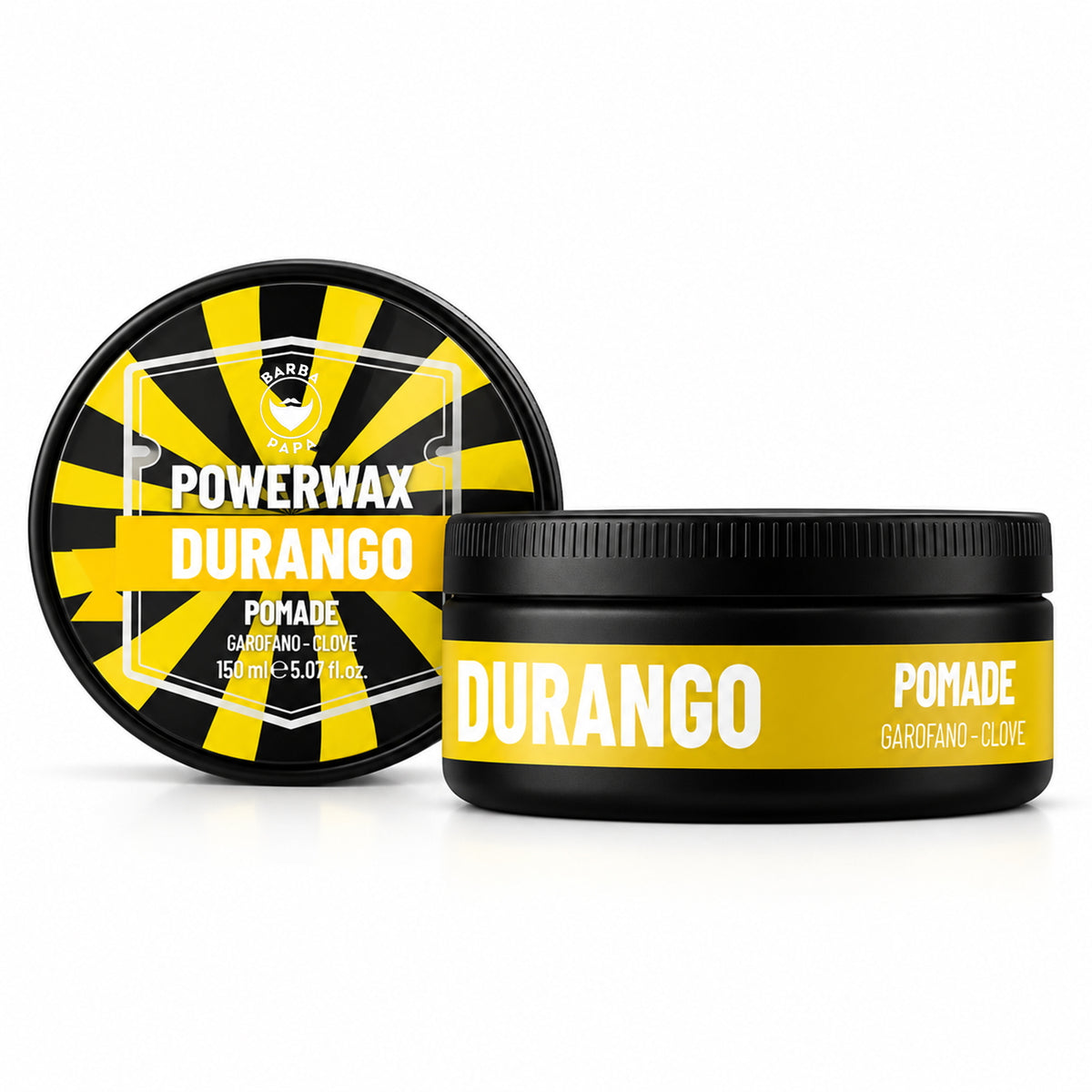 Cera Lucidante per Capelli Barbapapa PowerWax Pomade Durango 150ml