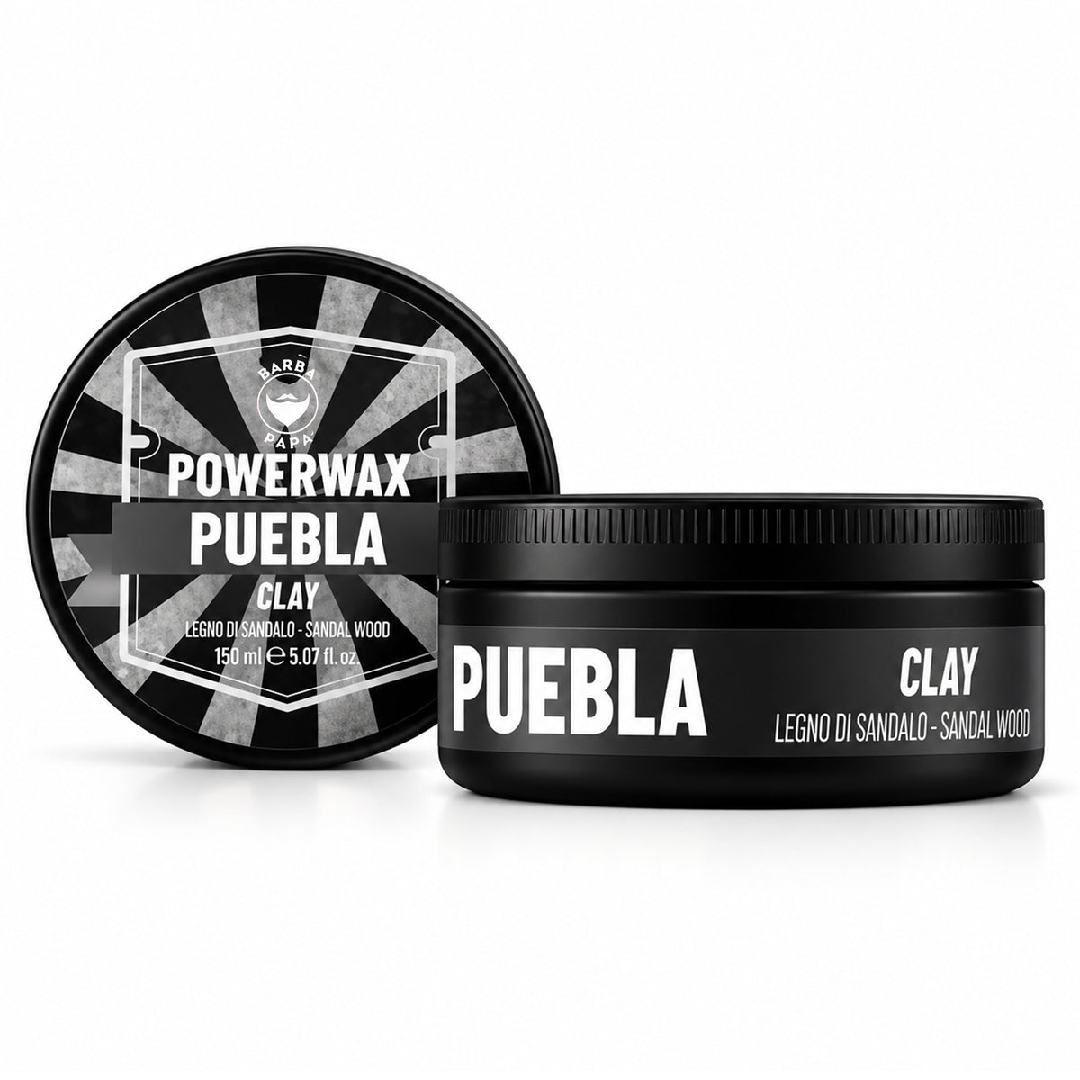 Cera per Capelli Barbapapa PowerWax Clay Puebla 150ml