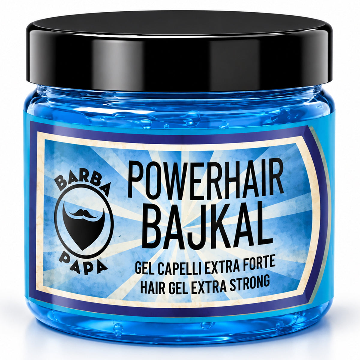 Gel per Capelli Barbapapa PowerHair Extra Strong Bajkal 500ml