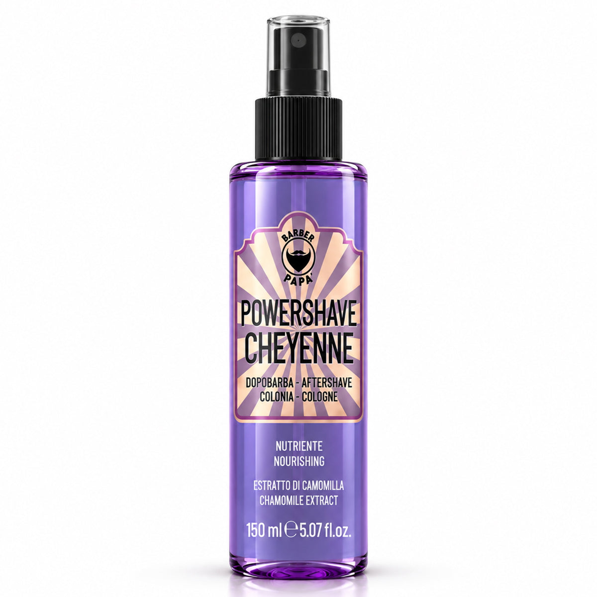 Dopobarba per Uomo Barbapapa PowerShave Colonia Apache 150ml