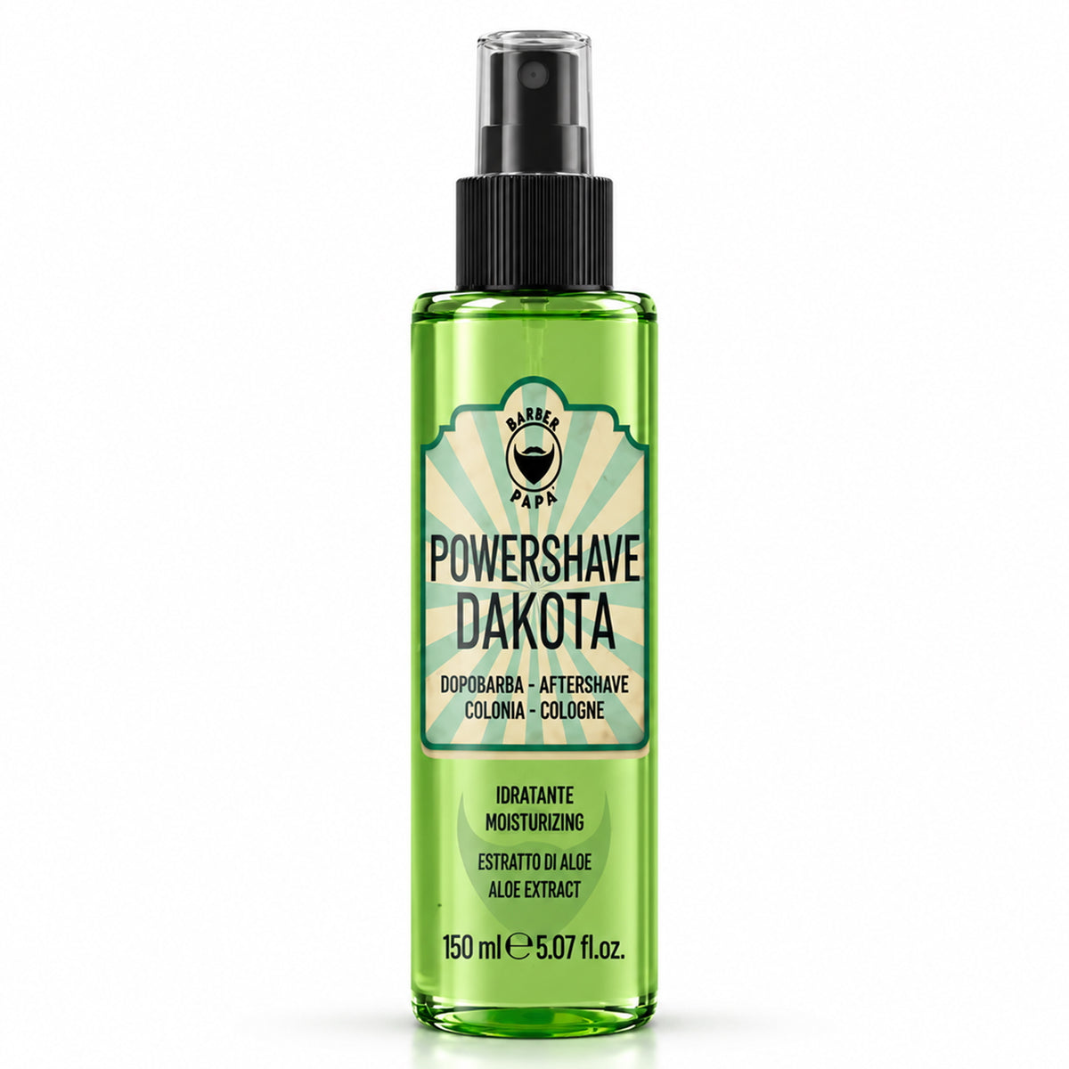 Dopobarba per Uomo Barbapapa PowerShave Colonia Dakota 150ml