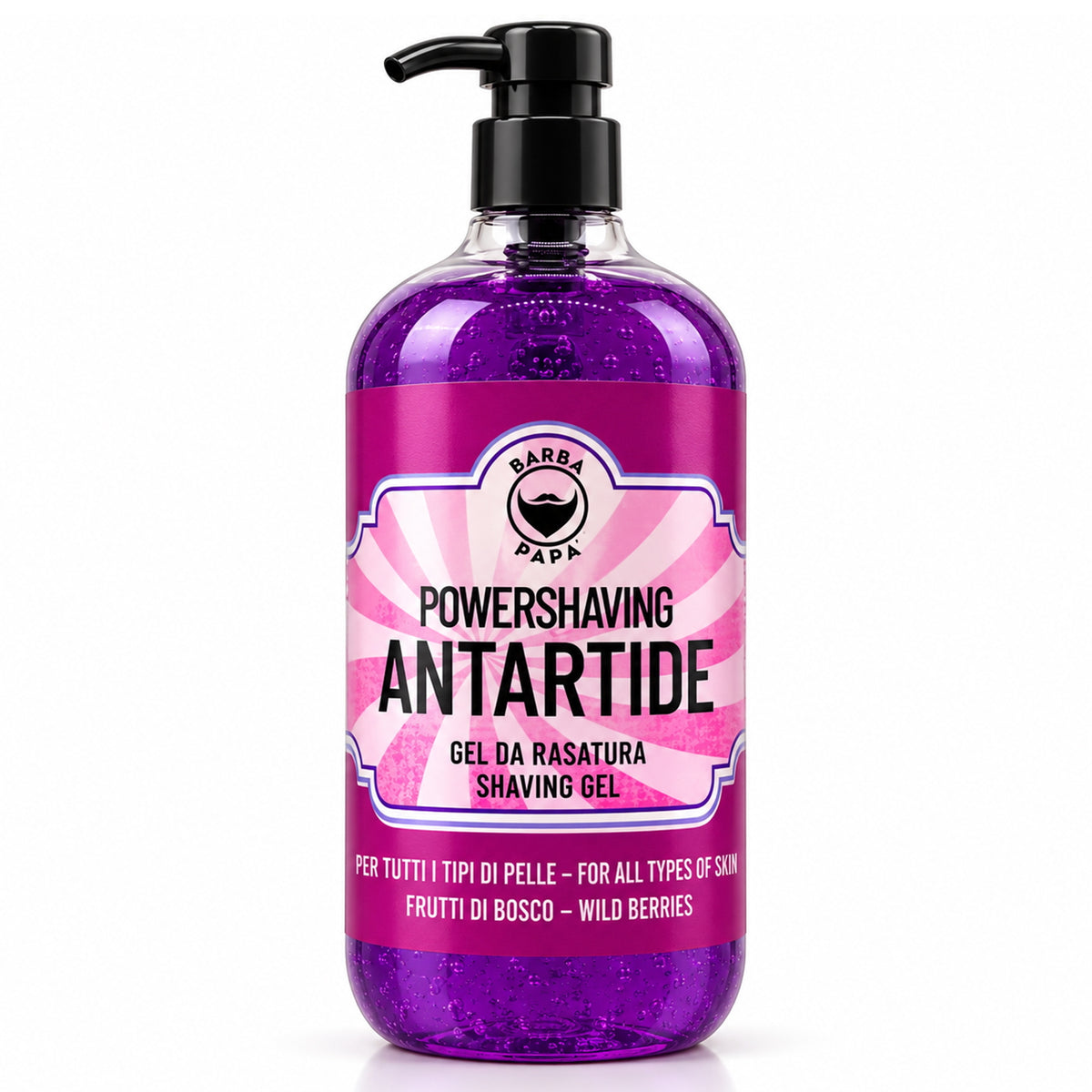 Gel da Barba Barbapapa PowerShaving Antartide 1000ml
