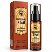 Olio Barba Barbapapa PowerBeard Sinai Siero Barba e Baffi 50ml