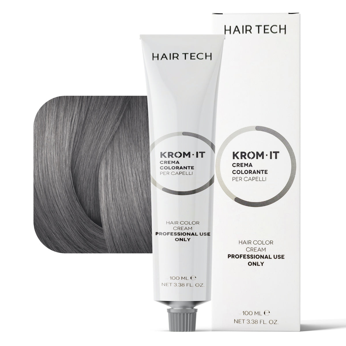 Hair Tech Krom-It Tintura per Capelli - 100ml ALLUMINIO