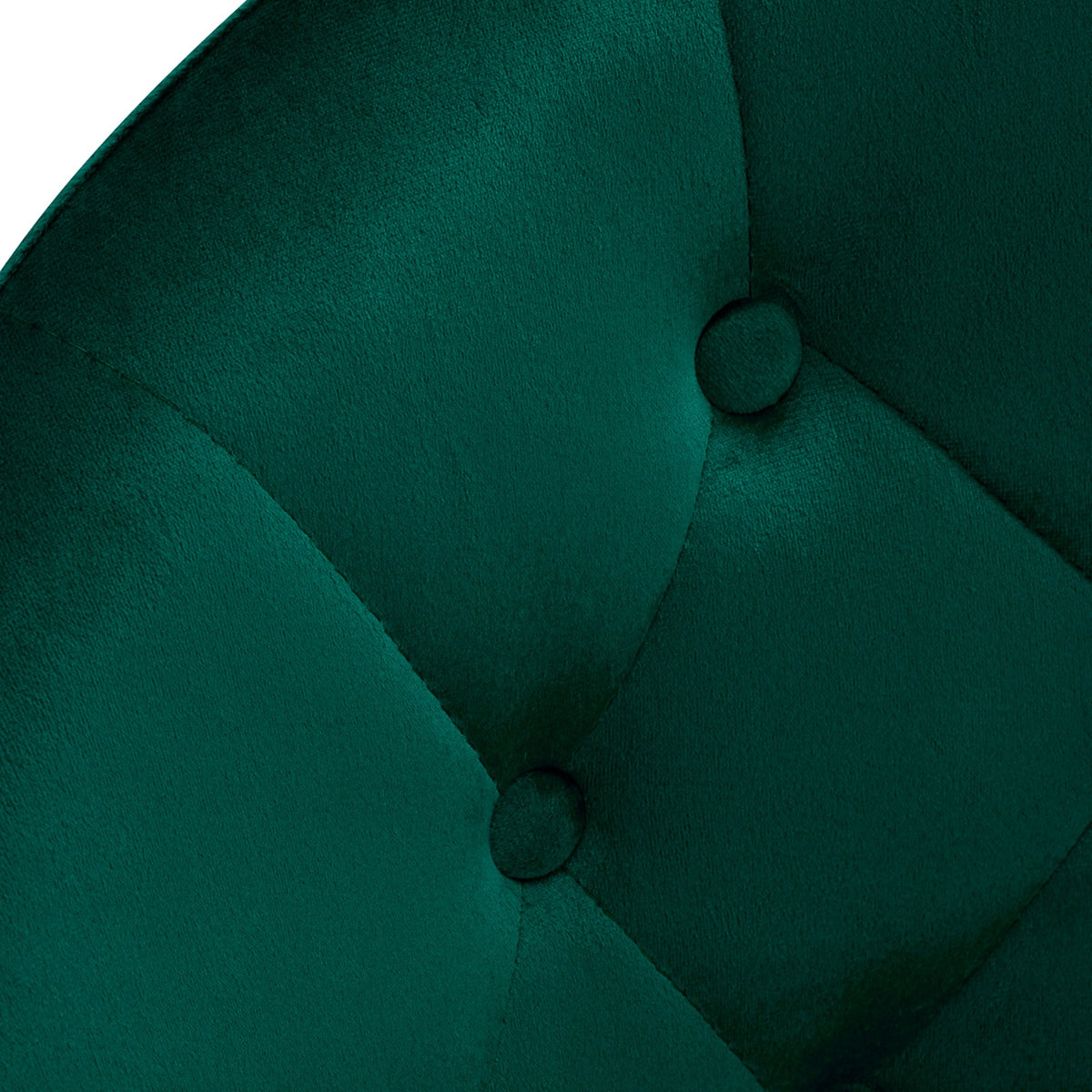 4Rico Poltrona Girevole QS-BL12G in Velluto - Verde