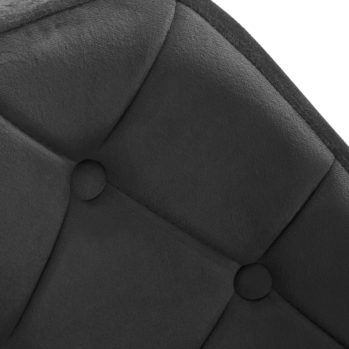 4Rico Poltrona Girevole QS-BL14G in Velluto - Grigio