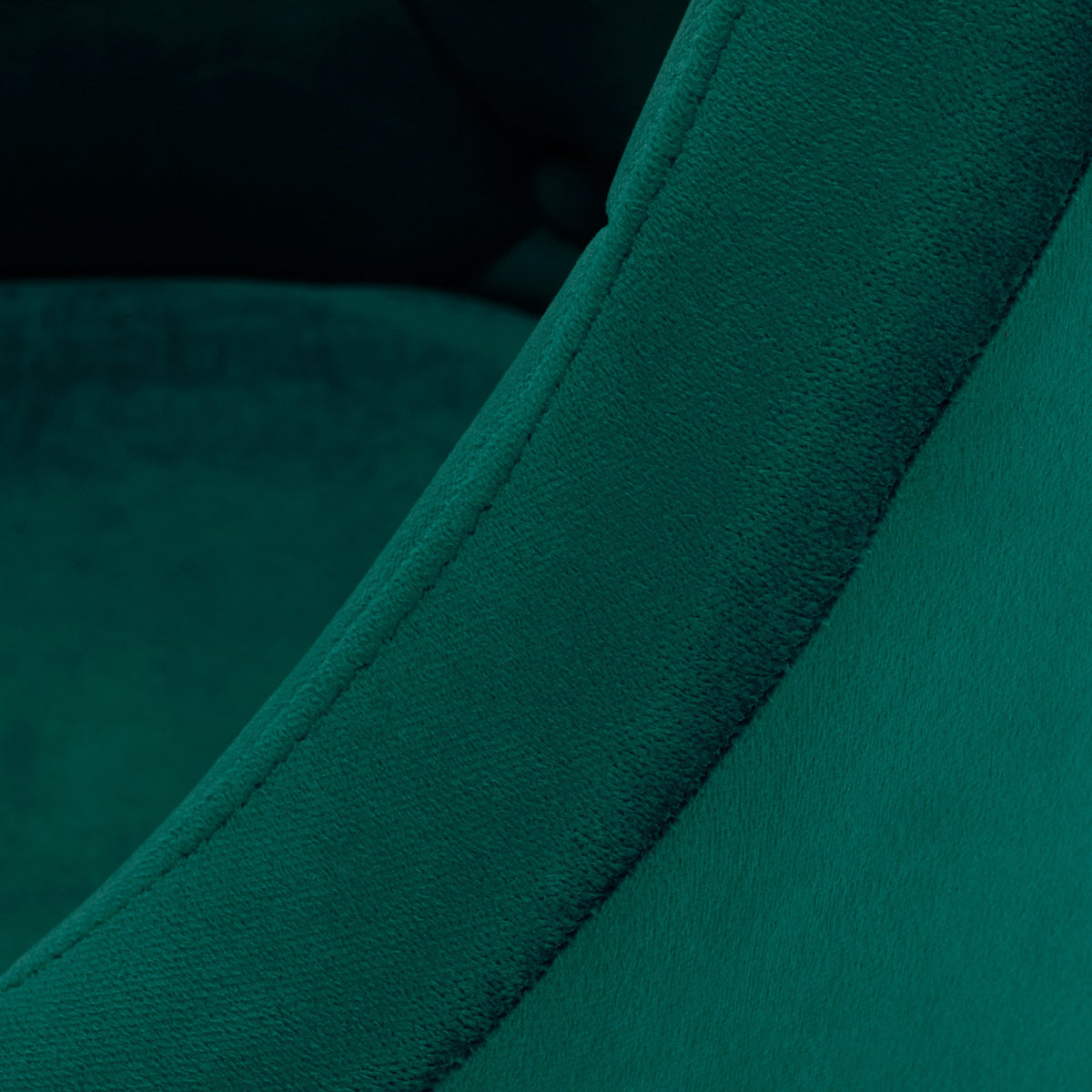 4Rico Poltrona Girevole QS-BL14G in Velluto - Verde
