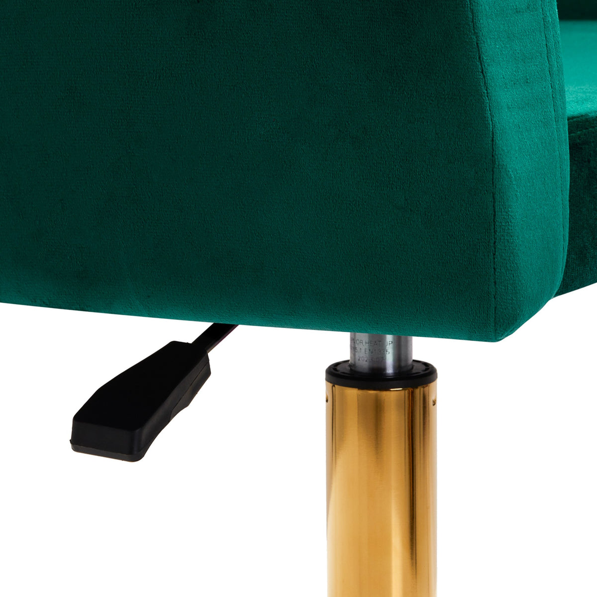 4Rico Poltrona Girevole QS-BL14G in Velluto - Verde