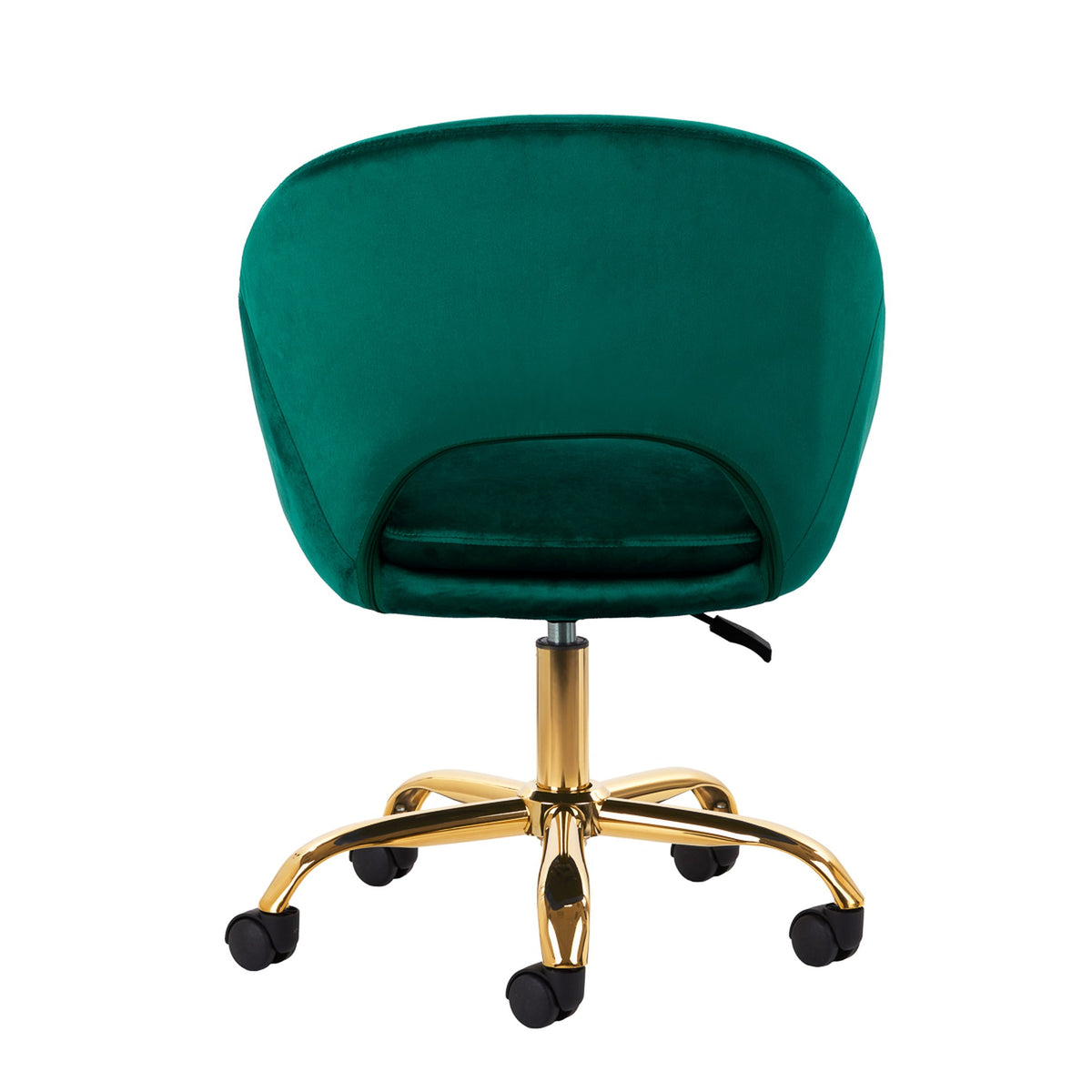 4Rico Poltrona Girevole QS-MF18G in Velluto - Verde