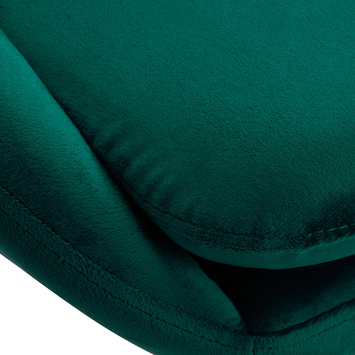 4Rico Poltrona Girevole QS-MF18G in Velluto - Verde