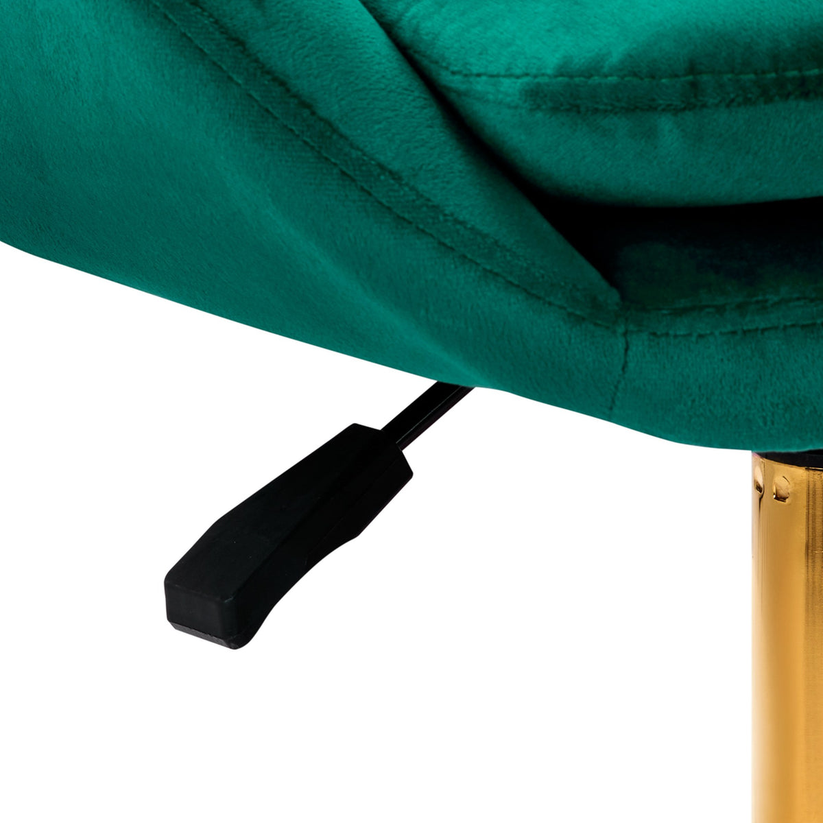 4Rico Poltrona Girevole QS-MF18G in Velluto - Verde