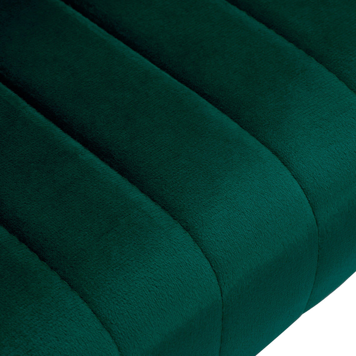 4Rico Poltrona Girevole QS-OF212G in Velluto - Verde