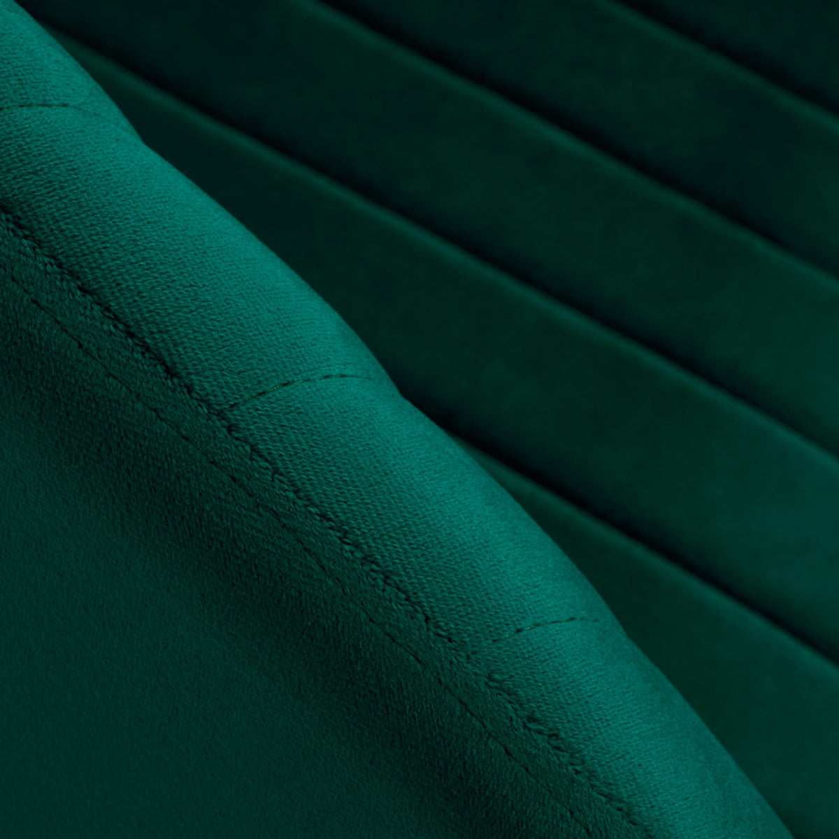 4Rico Poltrona Girevole QS-OF212G in Velluto - Verde