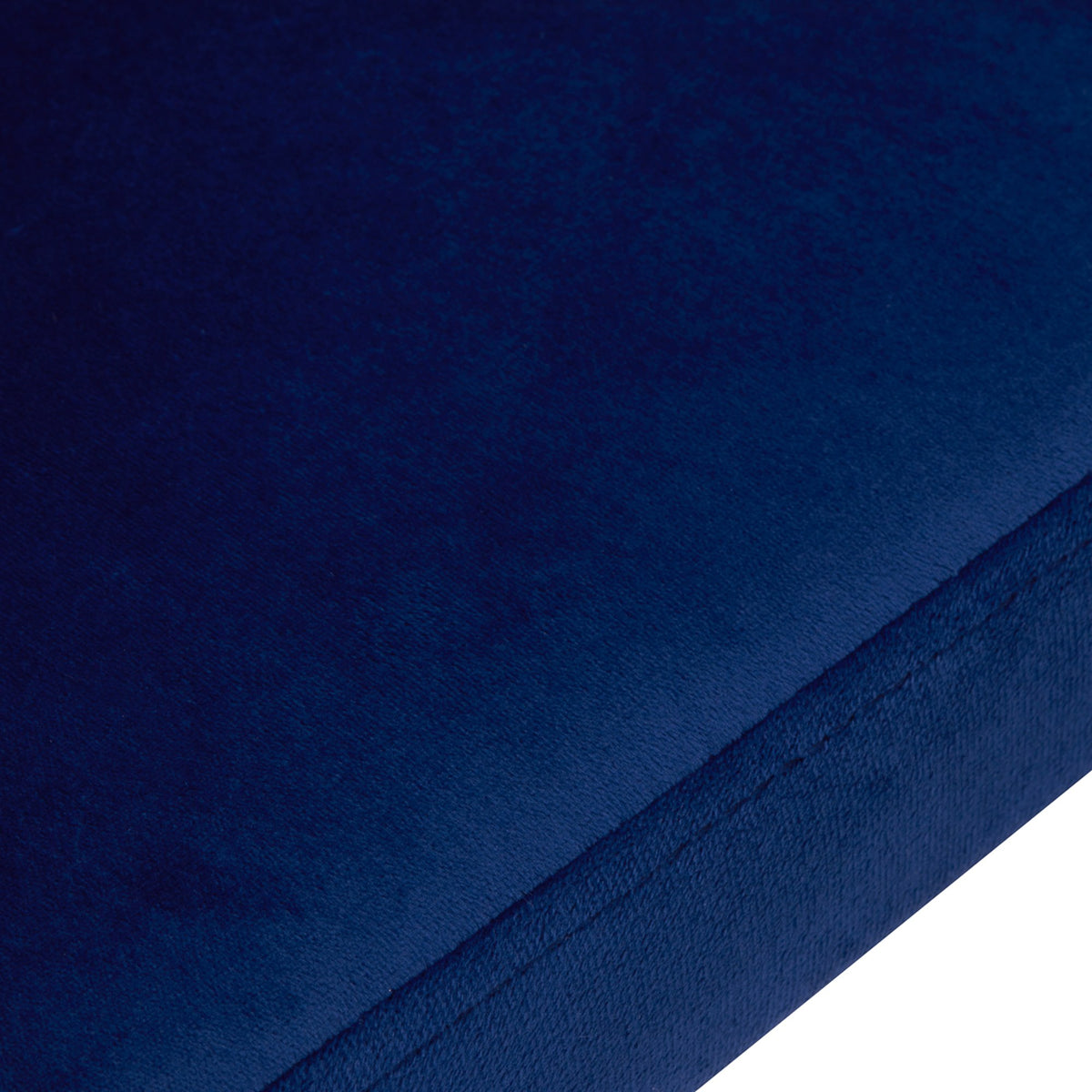 4Rico Poltrona QS-GW06G in Velluto - Blu Navy