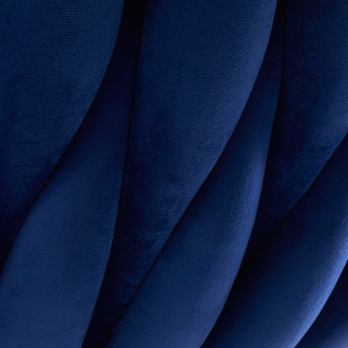 4Rico Poltrona QS-GW06G in Velluto - Blu Navy