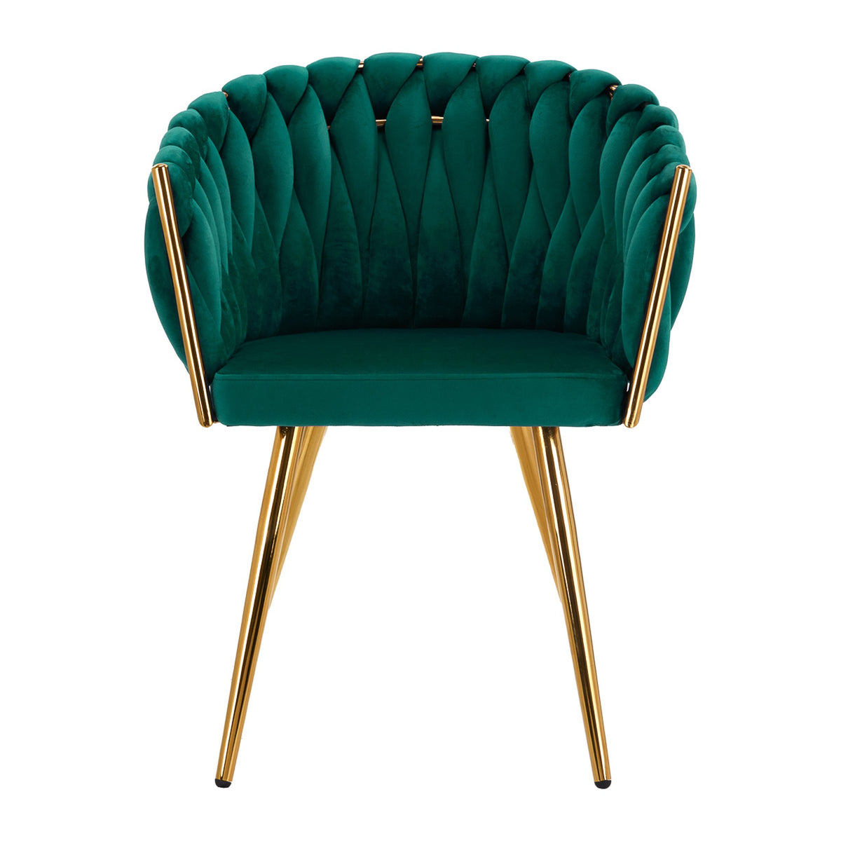 4Rico Poltrona QS-GW06G in Velluto - Verde