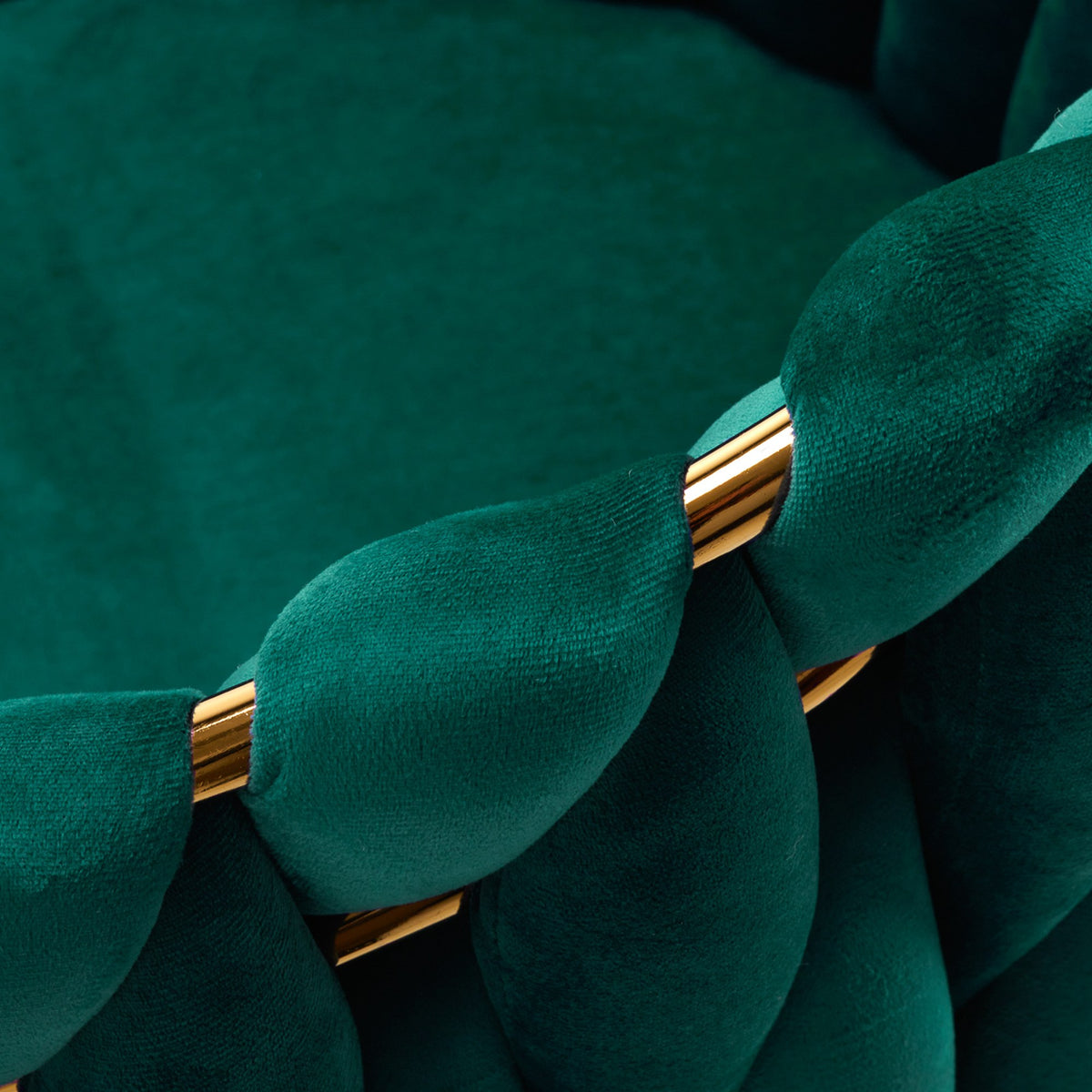 4Rico Poltrona QS-GW06G in Velluto - Verde
