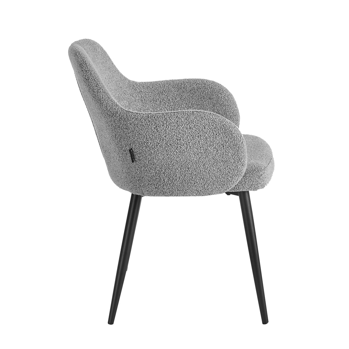 4RICO Sedia Intra per Sala Attesa - Grigio