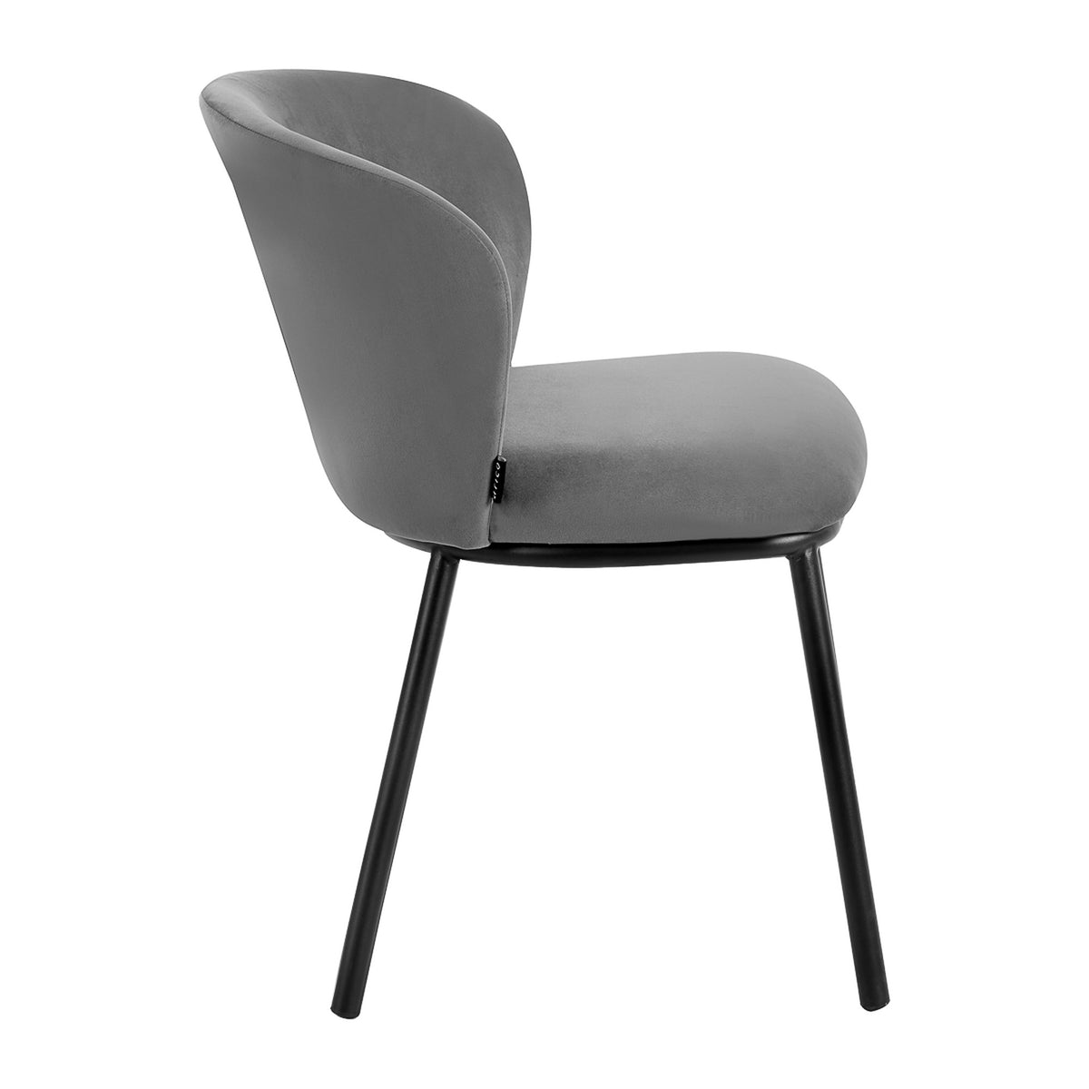 4RICO Sedia Linea per Sala Attesa - Grigio