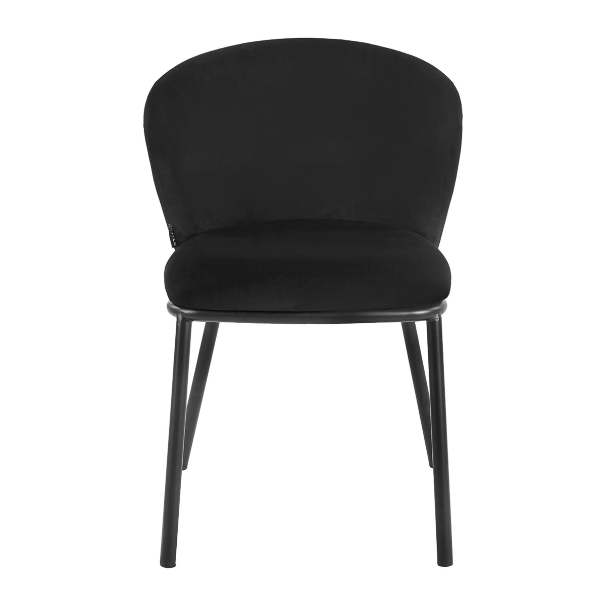 4RICO Sedia Linea per Sala Attesa - Nero