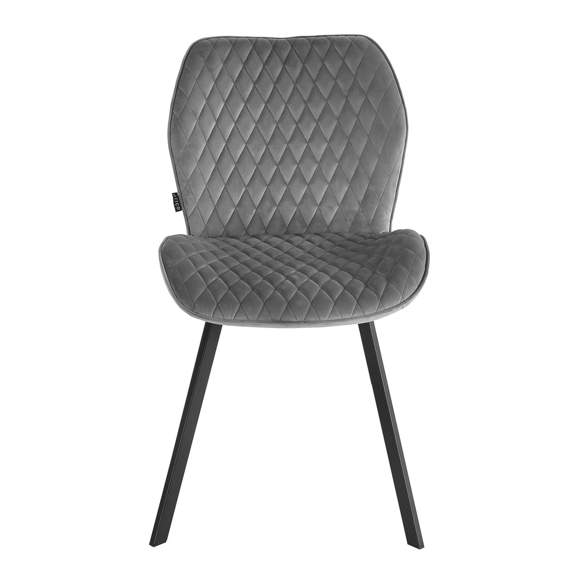 4RICO Sedia Vetro per Sala Attesa - Grigio