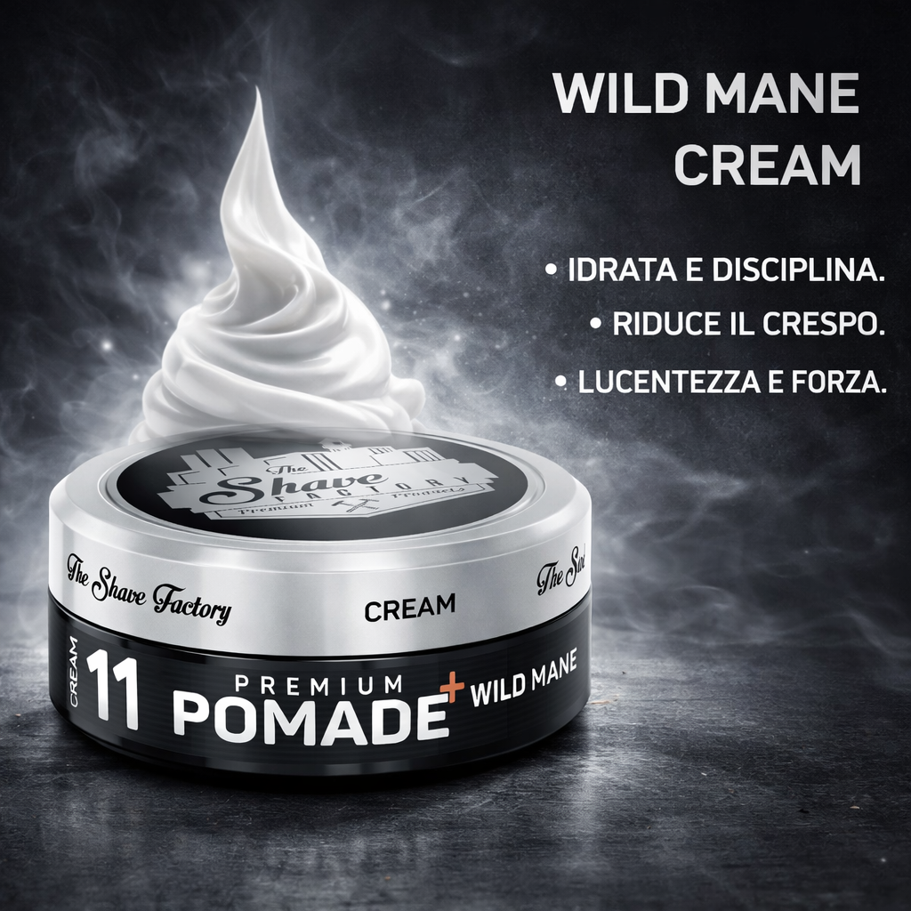 The Shave Factory Premium Pomade 150ml - 11 Wild Mane