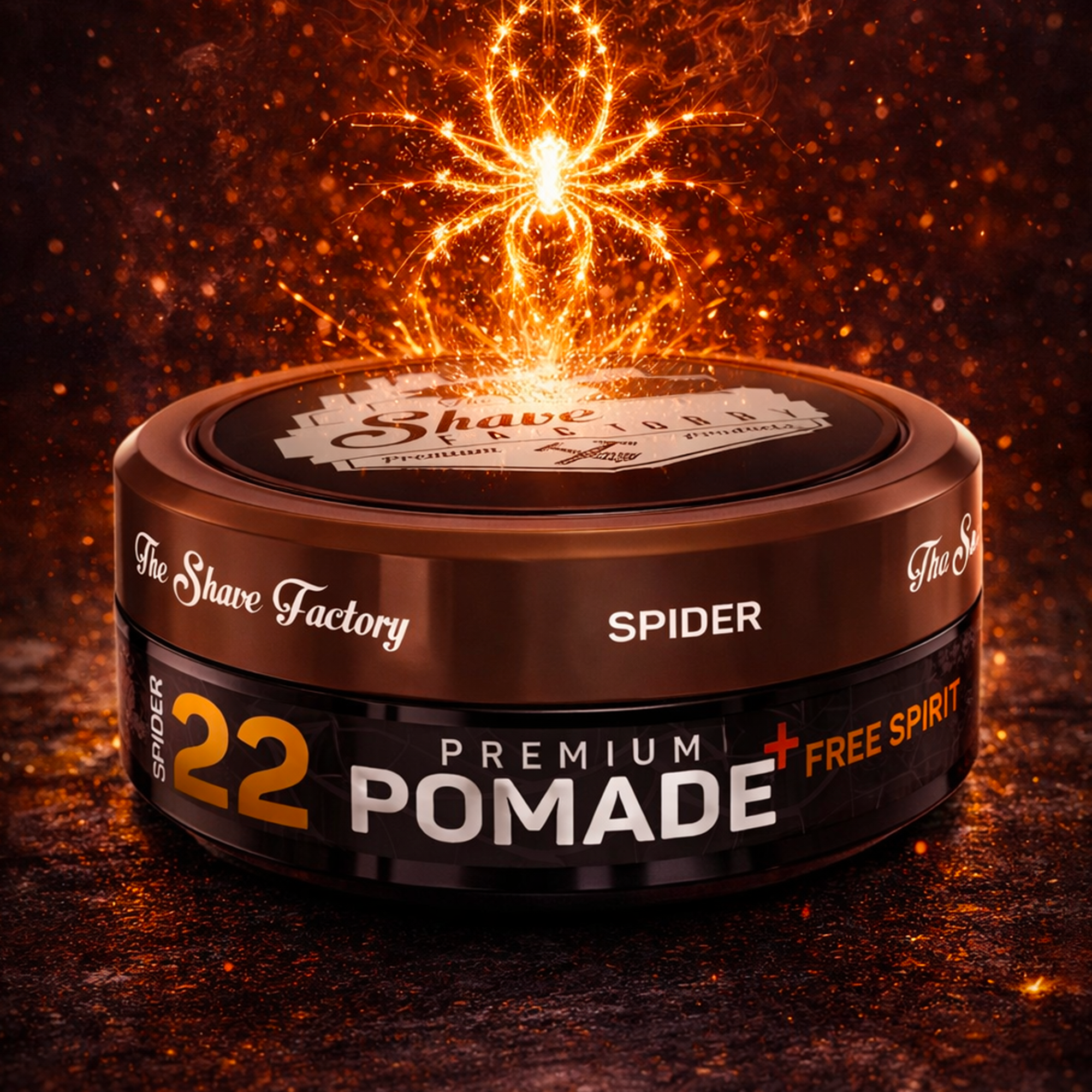 The Shave Factory Premium Pomade 150ml - 22 Free Spirit