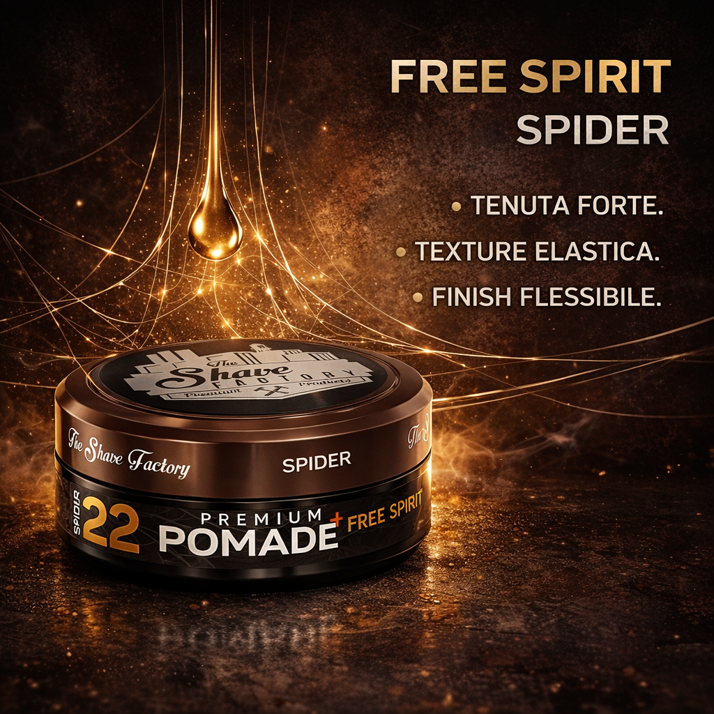 The Shave Factory Premium Pomade 150ml - 22 Free Spirit