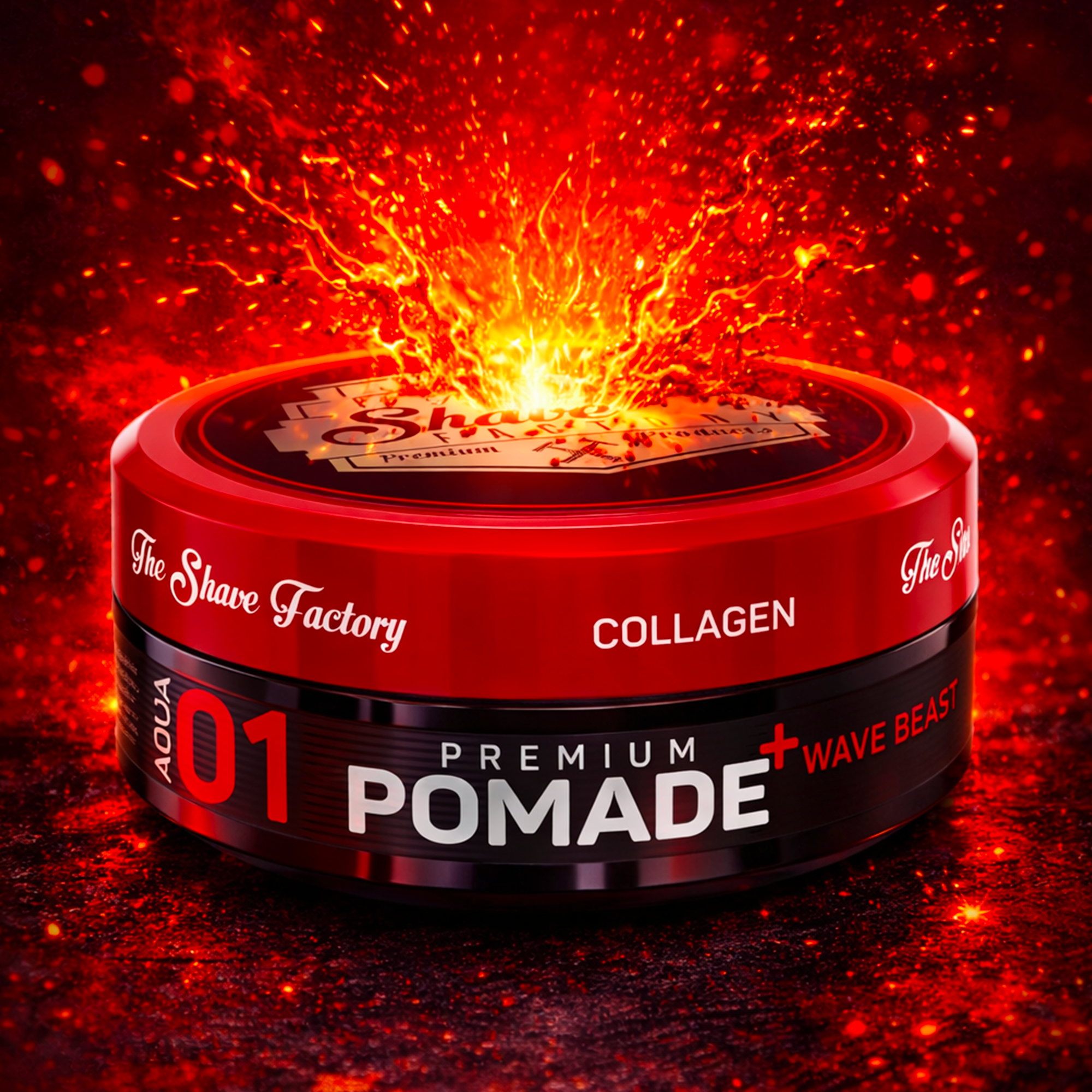 The Shave Factory Premium Pomade 150ml - 01 Wave Beast