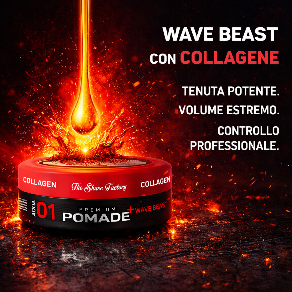 The Shave Factory Premium Pomade 150ml - 01 Wave Beast