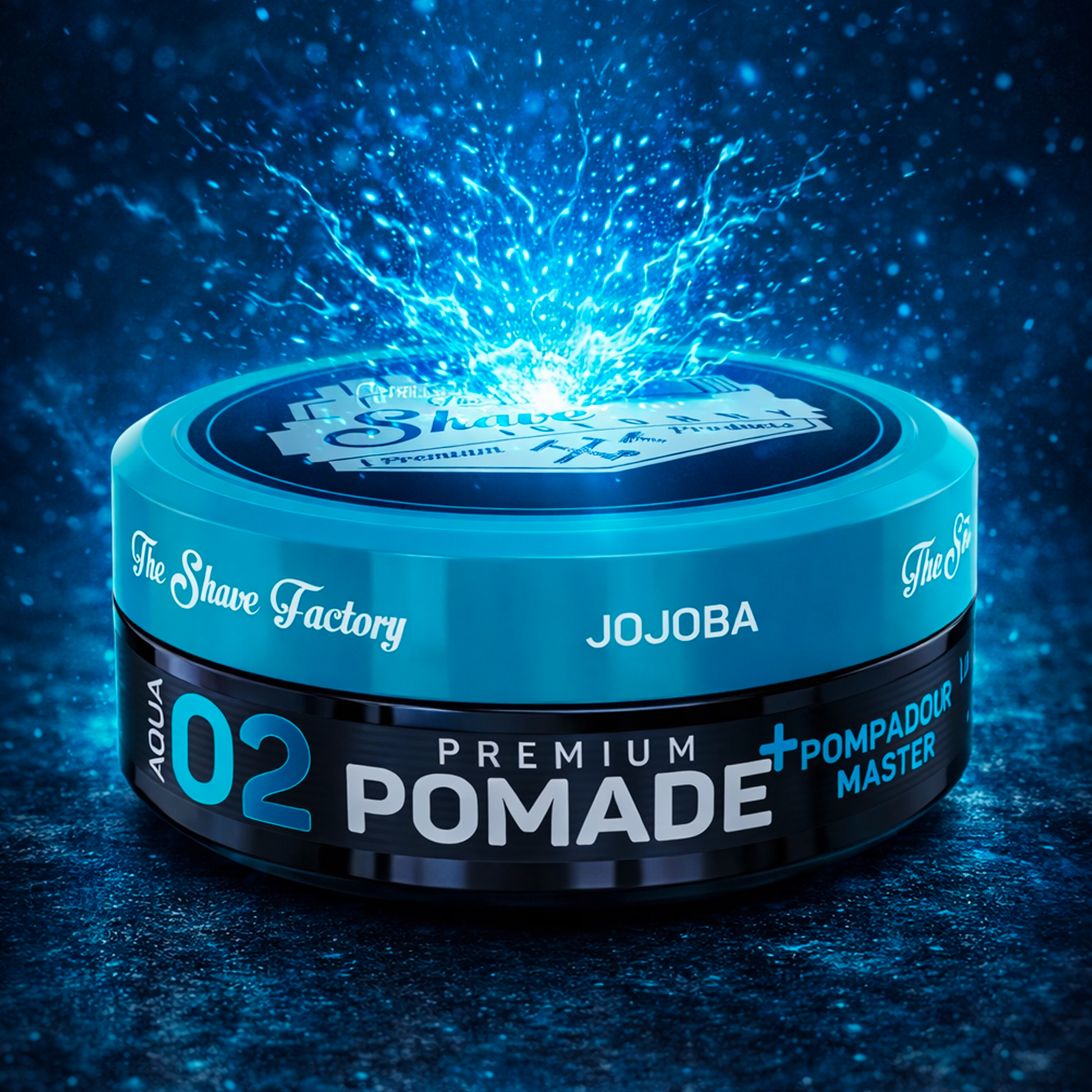 The Shave Factory Premium Pomade 150ml - 02 Pompadour Master