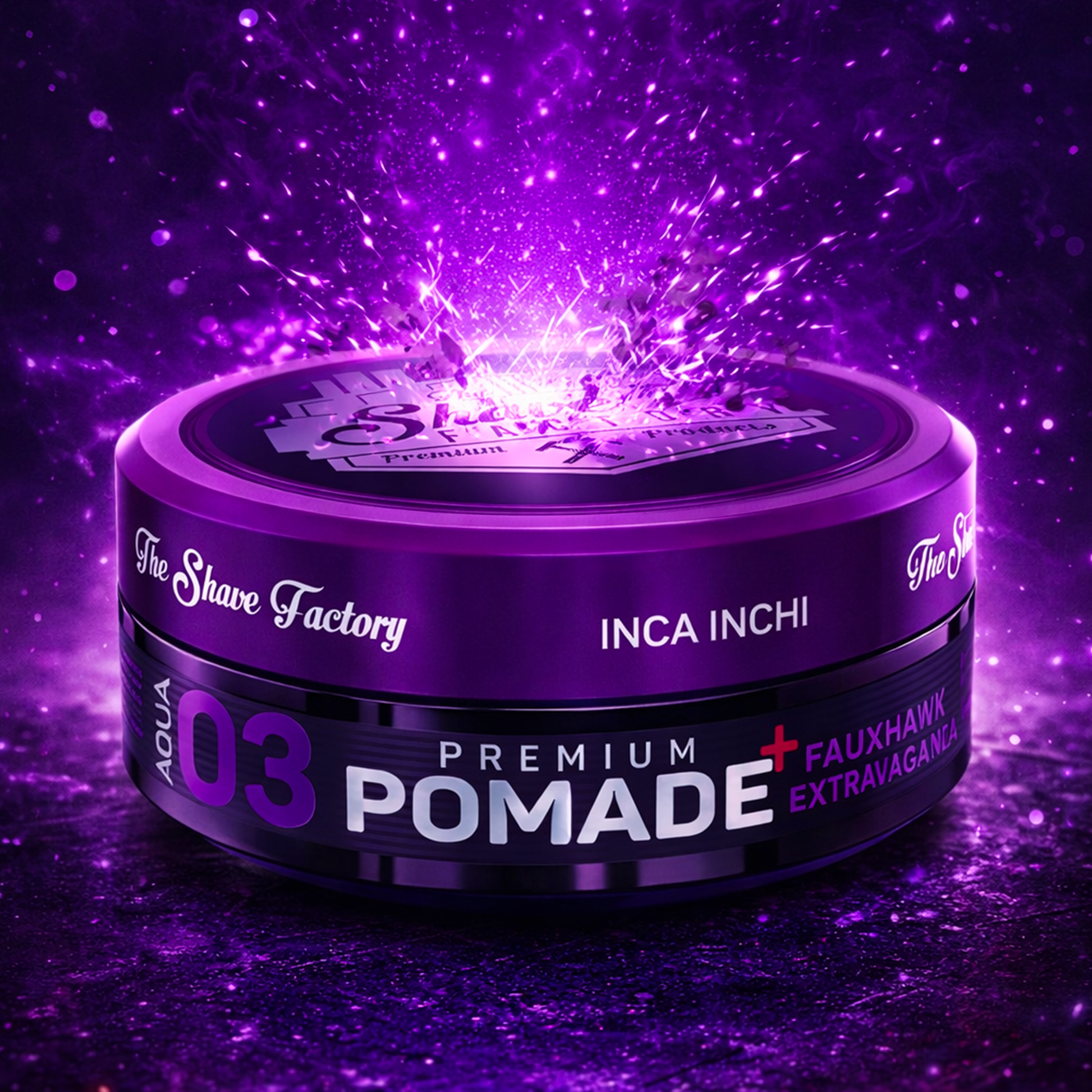 The Shave Factory Premium Pomade 150ml - 03 Fauxhawk Extravaganza