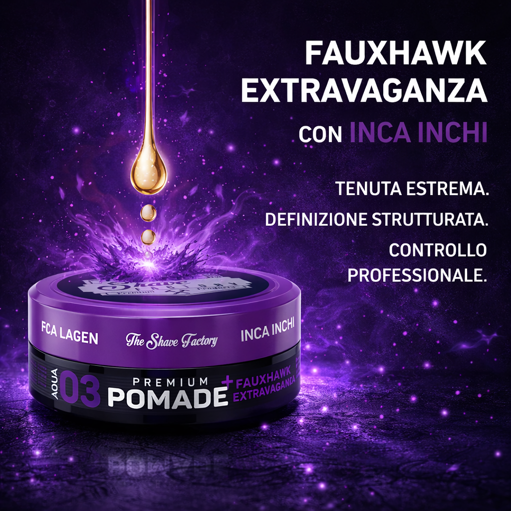 The Shave Factory Premium Pomade 150ml - 03 Fauxhawk Extravaganza