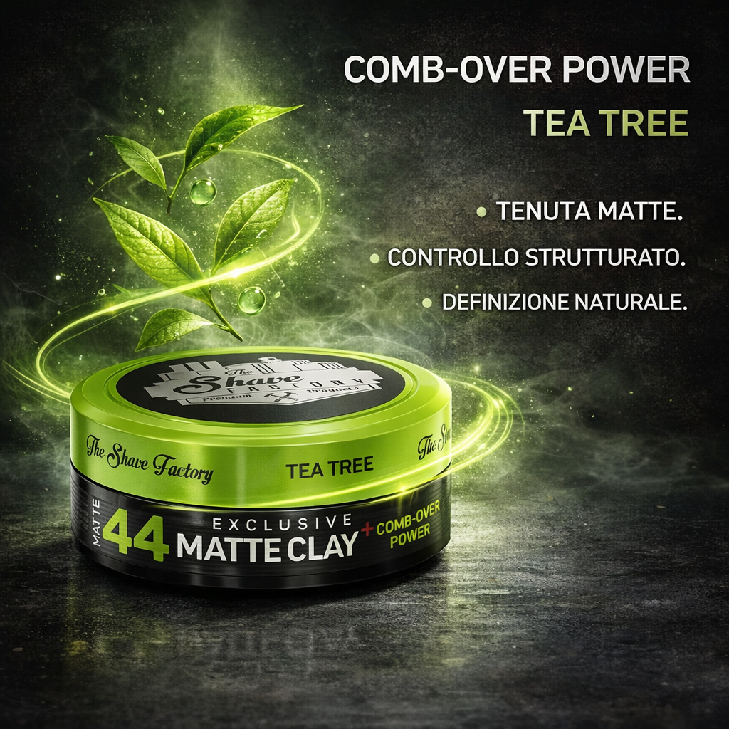 The Shave Factory Exclusive Matte Clay 150ml - 44 Combo Over Power