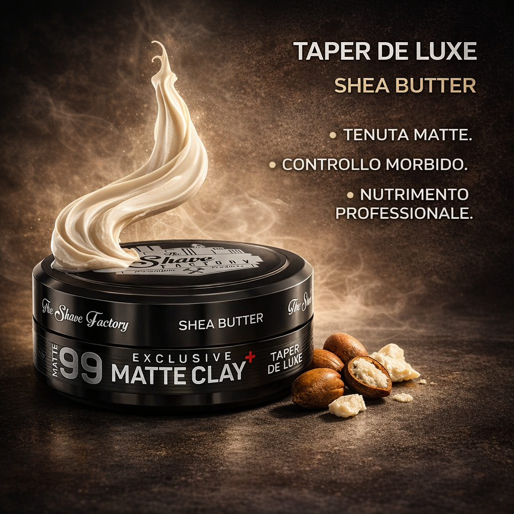 The Shave Factory Exclusive Matte Clay 150ml - 99 Taper Deluxe