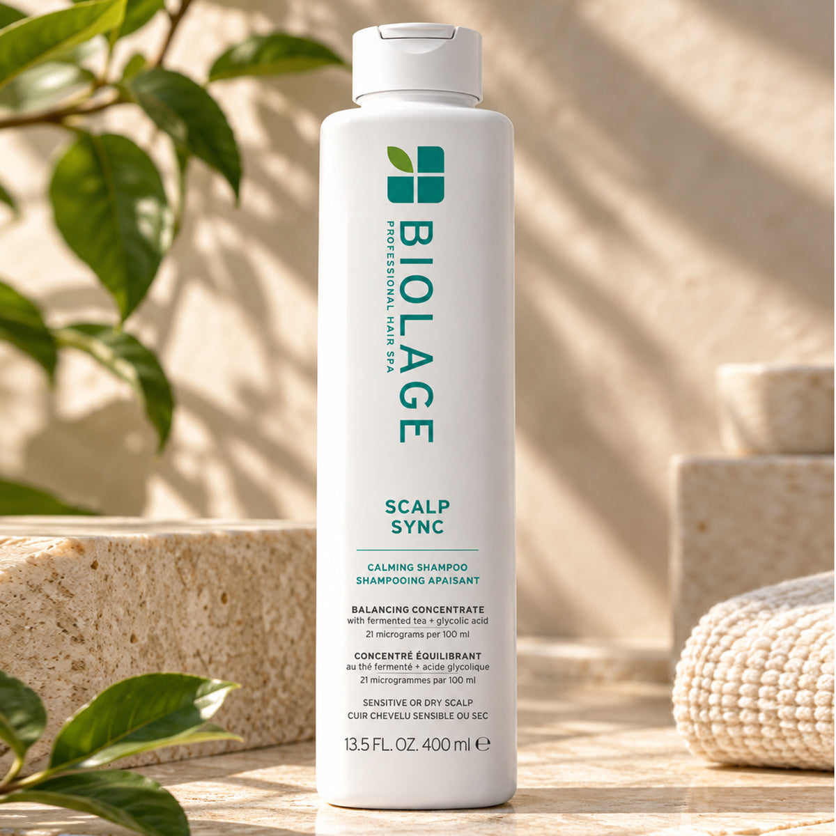 Biolage Scalp Sync Calming Shampoo Capelli Secchi - 400ml