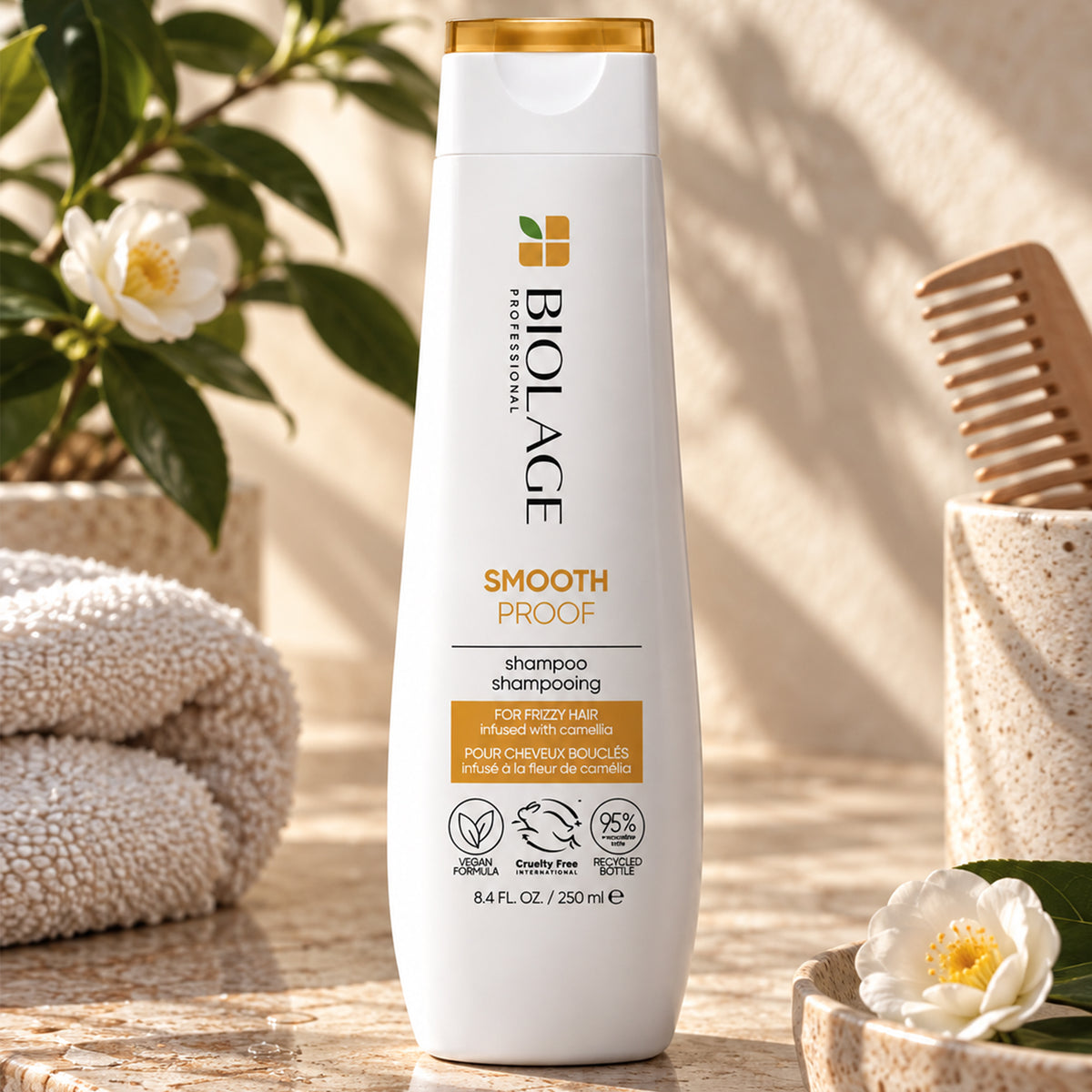 Biolage Smooth Proof Shampoo Capelli Crespi - 250ml